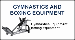 gymnastics and boxing equipment